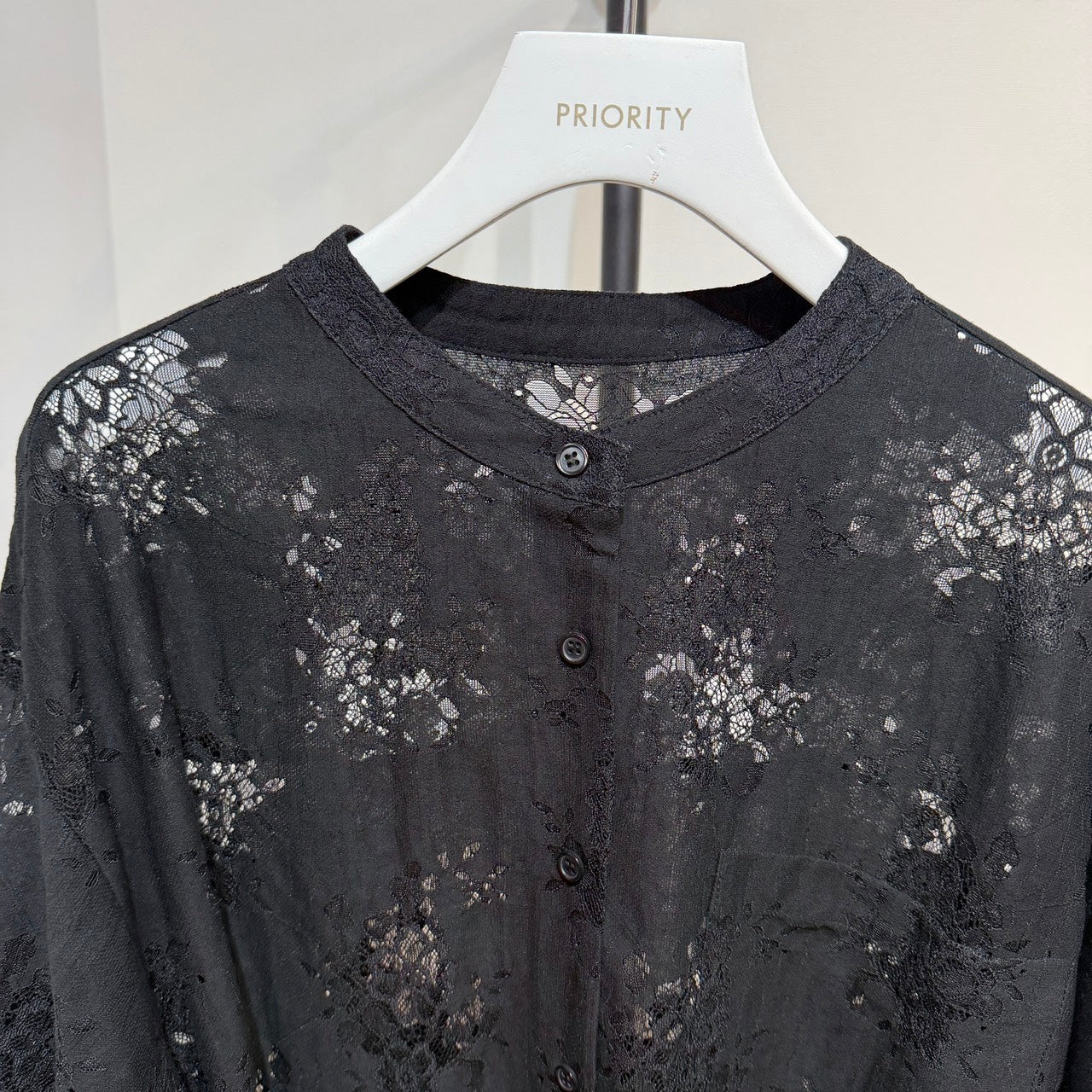 Champdelarose SPECIAL💕【PRIORITY 2026 winter】袖リブレースシャツ - Champdelarose