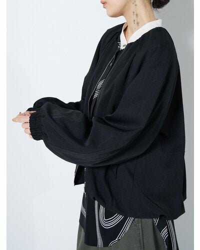 【CHIGNON 2026 AUTUMN】ツイルバルーンブルゾン - Champdelarose