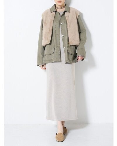 【CHIGNON 2026 AUTUMN】ケミカルウォッシュカバーオール - Champdelarose