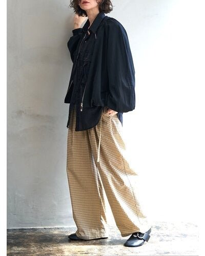【CHIGNON 2026 AUTUMN】ツイルバルーンブルゾン - Champdelarose