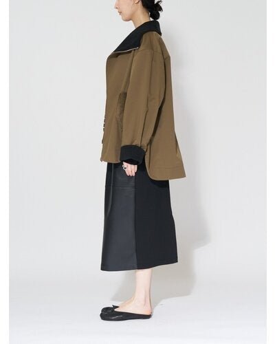 【CHIGNON 2026 AUTUMN】スタンドビッグカラーブルゾン - Champdelarose