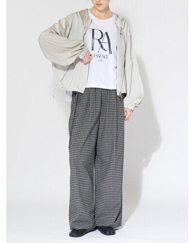 【CHIGNON 2026 AUTUMN】サテンフーディー - Champdelarose