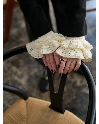 【CHIGNON 2026 AUTUMN】クロッシェカフスCS - Champdelarose