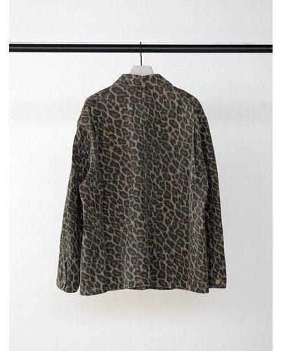 【CHIGNON 2026 AUTUMN】ウォッシュドレオパードJK - Champdelarose