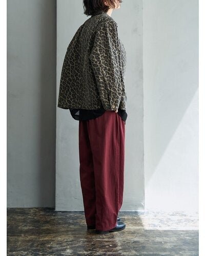 【CHIGNON 2026 AUTUMN】ウォッシュドレオパードJK - Champdelarose