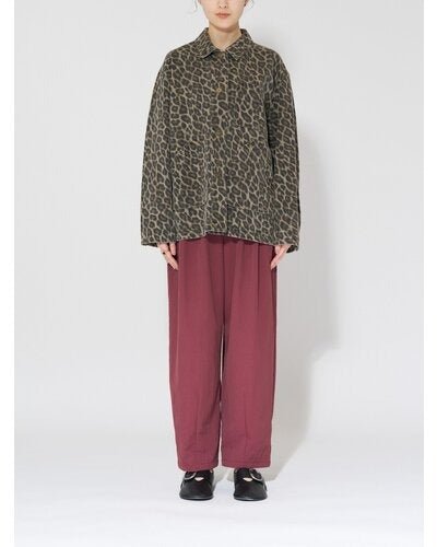 【CHIGNON 2026 AUTUMN】ウォッシュドレオパードJK - Champdelarose
