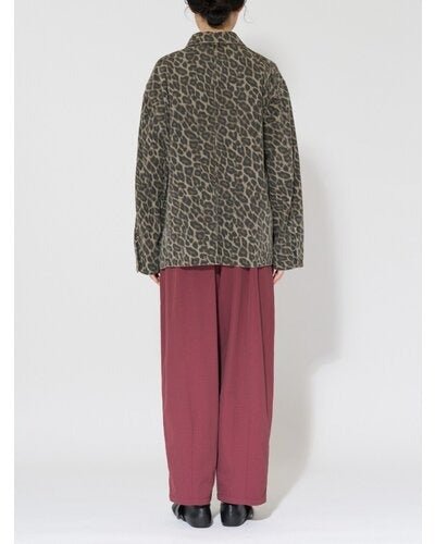 【CHIGNON 2026 AUTUMN】ウォッシュドレオパードJK - Champdelarose