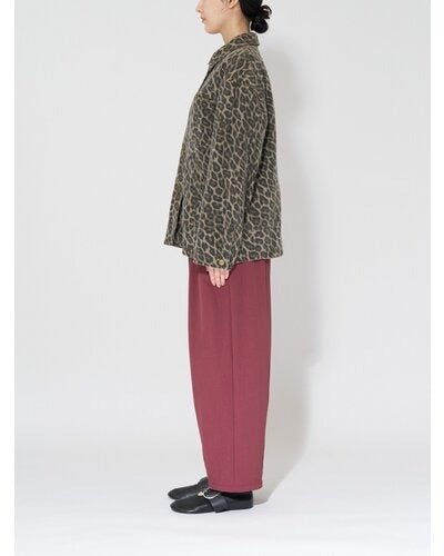 【CHIGNON 2026 AUTUMN】ウォッシュドレオパードJK - Champdelarose