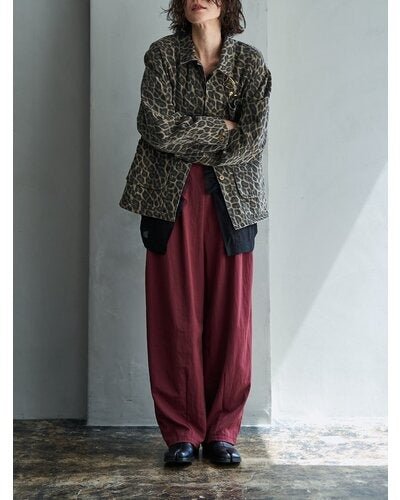 【CHIGNON 2026 AUTUMN】ウォッシュドレオパードJK - Champdelarose