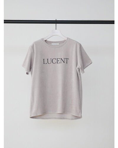 【CHIGNON 2026 AUTUMN】"LUCENT"プリントベロアTEE - Champdelarose
