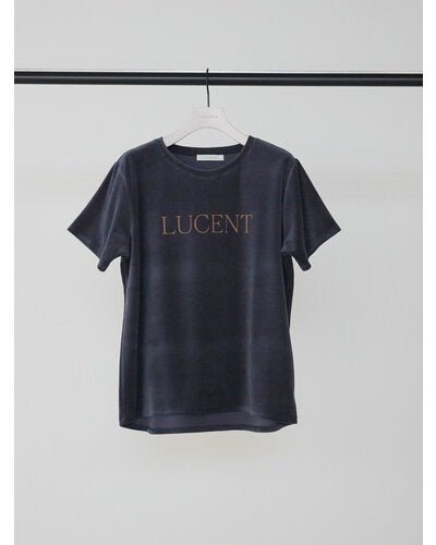 【CHIGNON 2026 AUTUMN】"LUCENT"プリントベロアTEE - Champdelarose