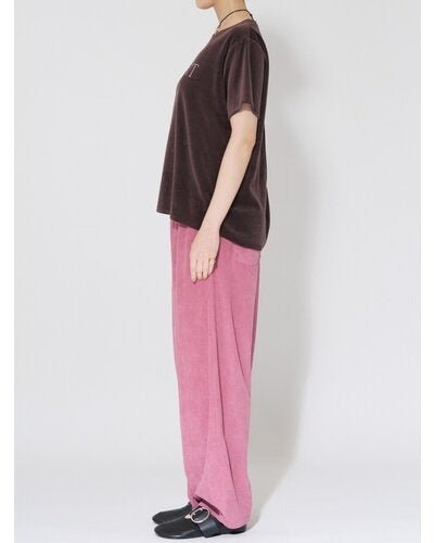 【CHIGNON 2026 AUTUMN】"LUCENT"プリントベロアTEE - Champdelarose