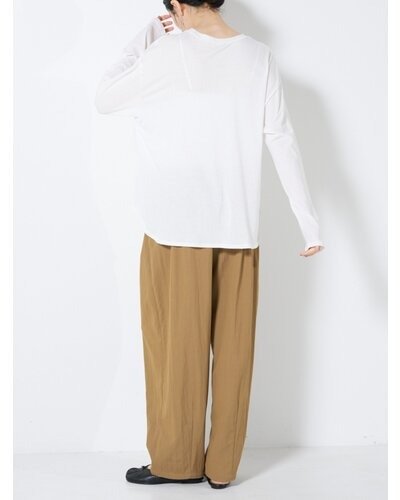 【CHIGNON 2026 AUTUMN】OFF PHOTOプリントロンTEE - Champdelarose