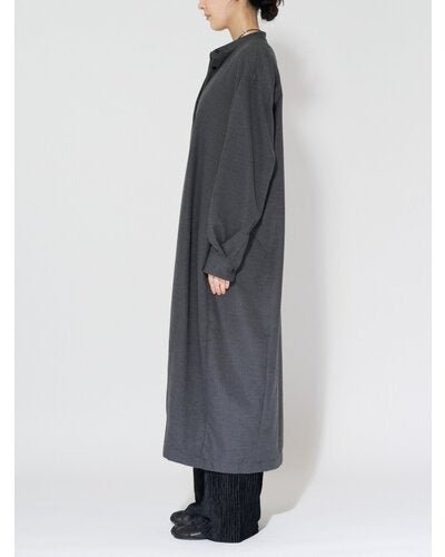 【CHIGNON 2026 AUTUMN】コクーンシルエットロングシャツOP - Champdelarose