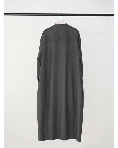 【CHIGNON 2026 AUTUMN】コクーンシルエットロングシャツOP - Champdelarose