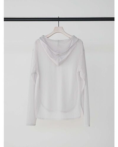 【CHIGNON 2026 AUTUMN】フロストシアーフーディーPO - Champdelarose