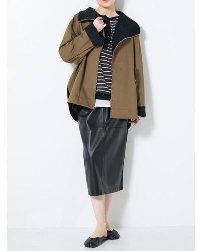 【CHIGNON 2026 AUTUMN】ベロアボーダーヘンリーPO - Champdelarose