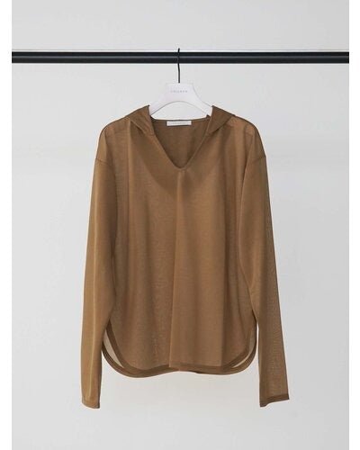【CHIGNON 2026 AUTUMN】フロストシアーフーディーPO - Champdelarose
