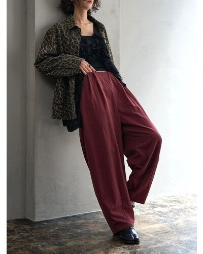 【CHIGNON 2026 AUTUMN】ツイルタックカーヴィーPT - Champdelarose