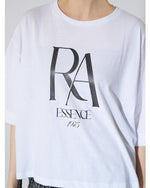 【CHIGNON 2026 AUTUMN】"RA"プリントロンTEE - Champdelarose