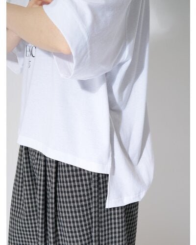 【CHIGNON 2026 AUTUMN】"RA"プリントロンTEE - Champdelarose