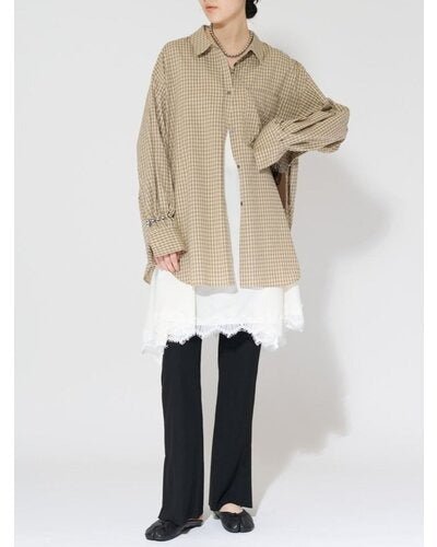 【CHIGNON 2026 AUTUMN】チェックルーズSH - Champdelarose