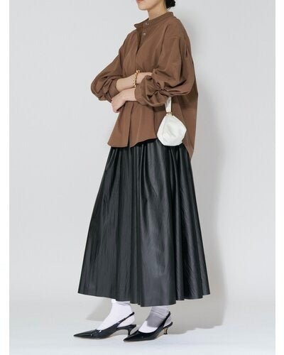 【CHIGNON 2026 AUTUMN】フェイクレザータックSK - Champdelarose