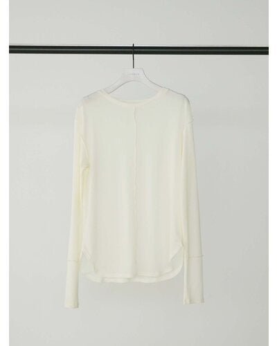 【CHIGNON 2026 AUTUMN】シアーロンTEE - Champdelarose