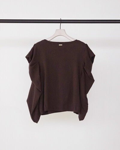 【CHIGNON 2026 AW】タックドレープスリーブニット - 10月上旬頃発送 - Champdelarose