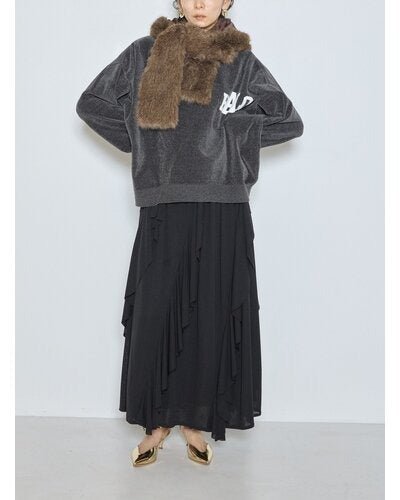 【CHIGNON 2026 AW】フーディーファーマフラー - 10月上旬頃発送 - Champdelarose