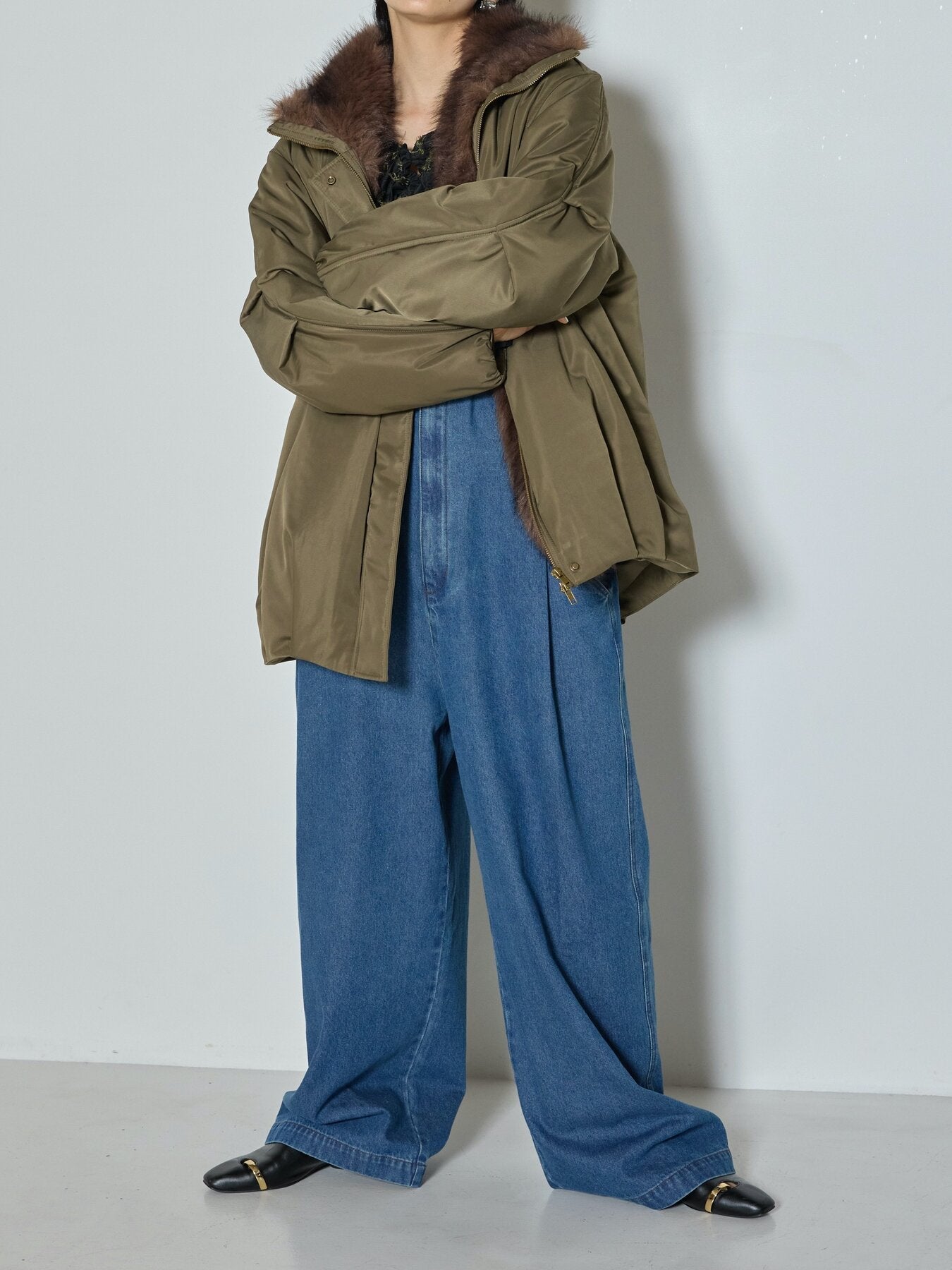【CHIGNON 2026 AW】ストラップデニムサロペット - 10月上旬頃発送 - Champdelarose