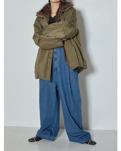 【CHIGNON 2026 AW】ストラップデニムサロペット - 10月上旬頃発送 - Champdelarose