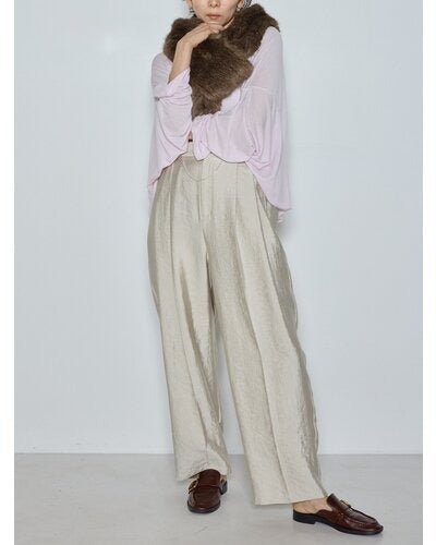 【CHIGNON 2026 AW】フーディーファーマフラー - 10月上旬頃発送 - Champdelarose