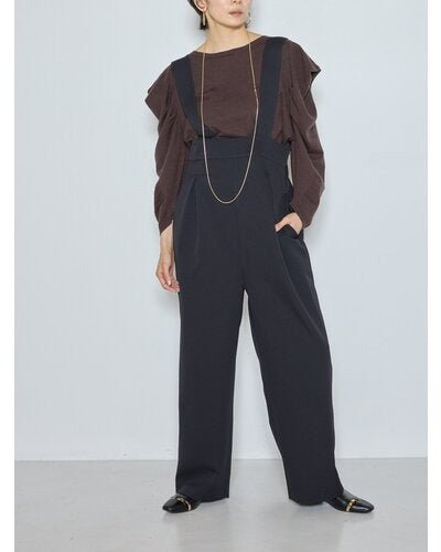【CHIGNON 2026 AW】タックドレープスリーブニット - 10月上旬頃発送 - Champdelarose