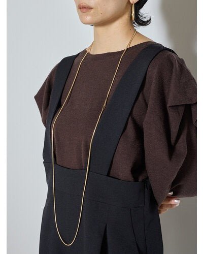 【CHIGNON 2026 AW】スネークチェーンラップネックレス - 10月上旬頃発送 - Champdelarose