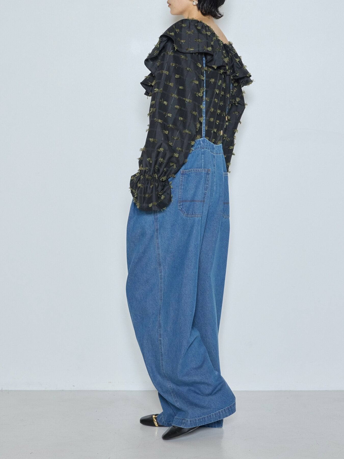 【CHIGNON 2026 AW】ストラップデニムサロペット - 10月上旬頃発送 - Champdelarose