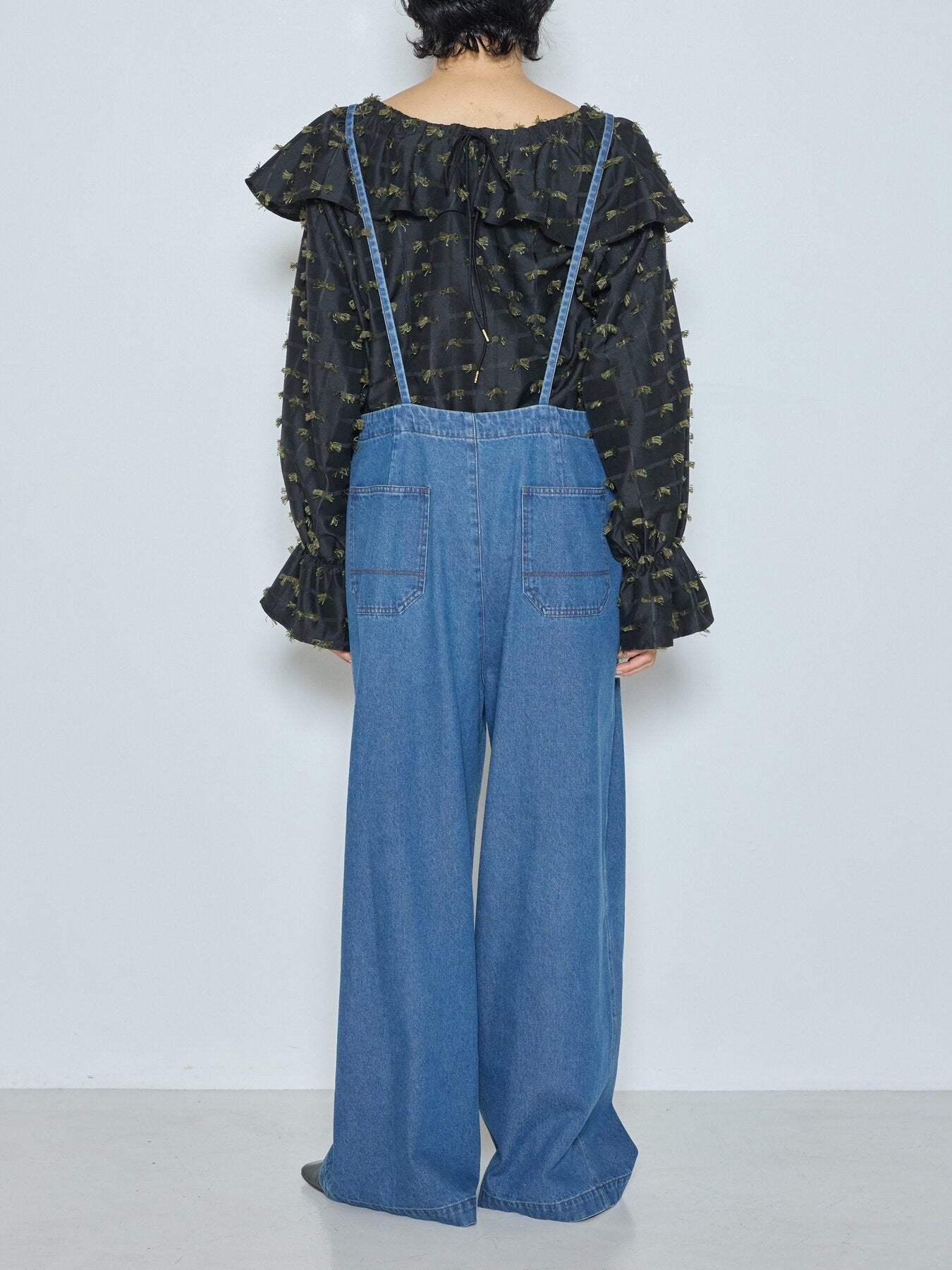 【CHIGNON 2026 AW】ストラップデニムサロペット - 10月上旬頃発送 - Champdelarose