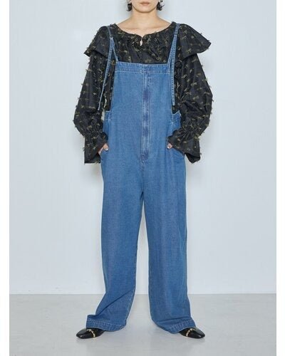 【CHIGNON 2026 AW】ストラップデニムサロペット - 10月上旬頃発送 - Champdelarose