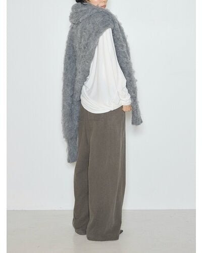 【CHIGNON 2026 AW】ブラッシュドラップニット－10月上旬頃発送 - Champdelarose