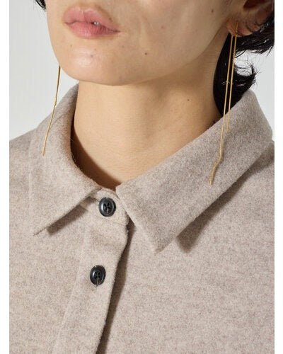 【CHIGNON 2026 AW】ステンレスチェーン2WAYピアス - 10月上旬頃発送 - Champdelarose