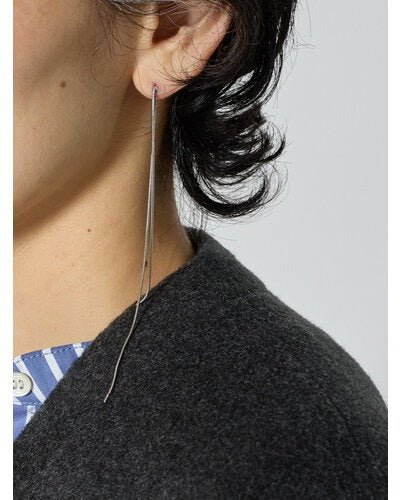 【CHIGNON 2026 AW】ステンレスチェーン2WAYピアス - 10月上旬頃発送 - Champdelarose