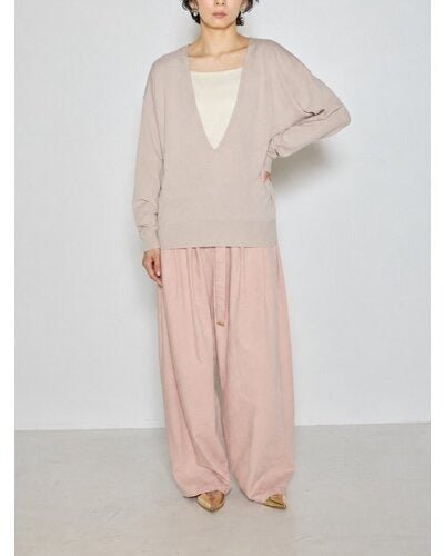 【CHIGNON 2026 AW】2wayレイヤードニット - 10月上旬頃発送 - Champdelarose
