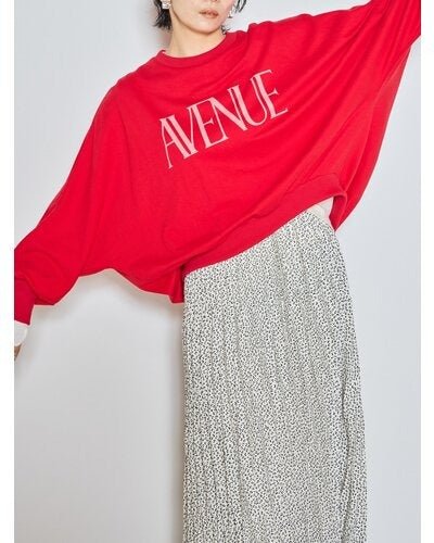 【CHIGNON 2026 AW】"AVENUE"ドルマンスウェット - 9月下旬頃発送 - Champdelarose