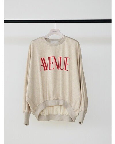 【CHIGNON 2026 AW】"AVENUE"ドルマンスウェット - 9月下旬頃発送 - Champdelarose