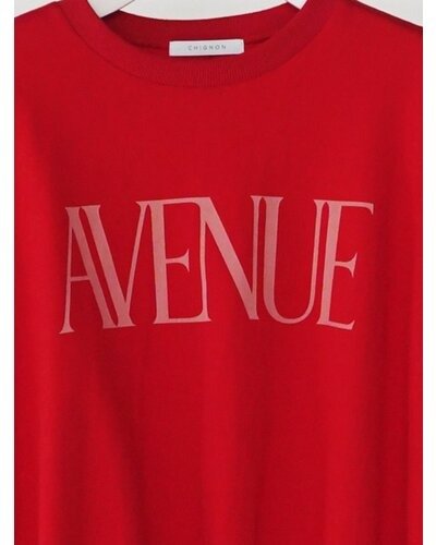 【CHIGNON 2026 AW】"AVENUE"ドルマンスウェット - 9月下旬頃発送 - Champdelarose