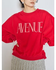 【CHIGNON 2026 AW】"AVENUE"ドルマンスウェット - 9月下旬頃発送 - Champdelarose