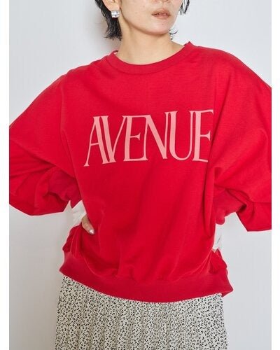 【CHIGNON 2026 AW】"AVENUE"ドルマンスウェット - 9月下旬頃発送 - Champdelarose