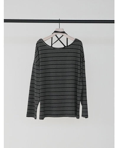 【CHIGNON 2026 AW】ボーダーチョーカーCS - 10月上旬頃発送 - Champdelarose