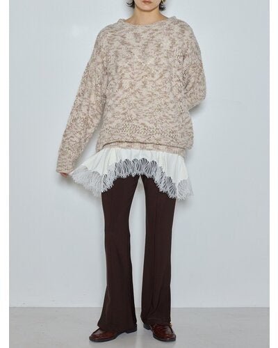 【CHIGNON 2026 AW】イレヘムレースロングCS - 10月上旬頃発送 - Champdelarose