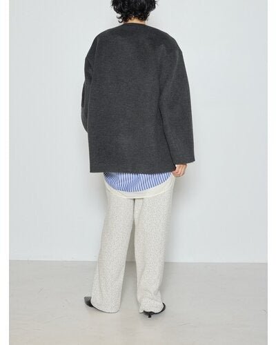 【CHIGNON 2026 AW】ノーカラーニュアンスミリタリーJK - 10月上旬頃発送 - Champdelarose